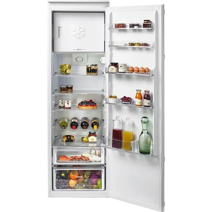 Hoover HBOD 174/N Kühlschrank, Einbau, weiß, Smart Connectivity, LED, Breite 54 cm, Energieklasse E
