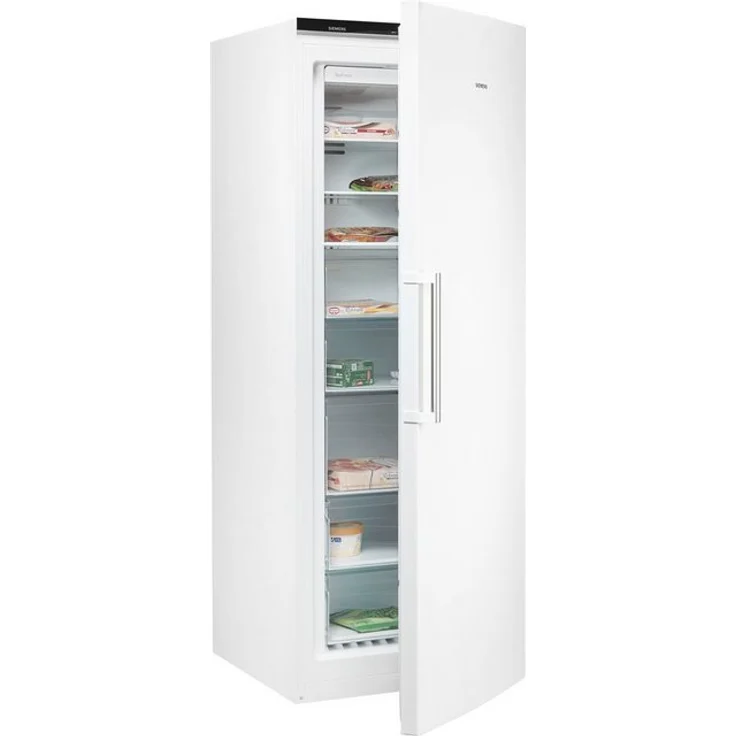 Siemens GS58NDWDP Gefrierschrank, freistehend, weiß, NoFrost, Schnellgefrieren, LED, Breite 70 cm, Energieklasse D – Bild 5