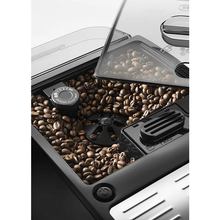 De'Longhi Autentica Cappuccino ETAM 29.660.SB Kaffeevollautomat mit Milchsystem und integriertem Mahlwerk, Cappuccino und Espresso auf Knopfdruck, Digitaldisplay mit Klartext, 2-Tassen-Funktion, silber – Bild 12