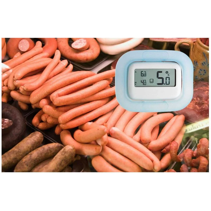 TFA Dostmann 30.1042, Kühlgeräte-Thermometer, Messbereich: -30°C bis 50°, permanente Anzeige der Höchst- und Tiefstwerte – Bild 4