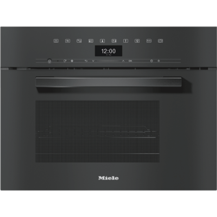 Miele DGM 7440 Dampfgarer Obsidianschwarz