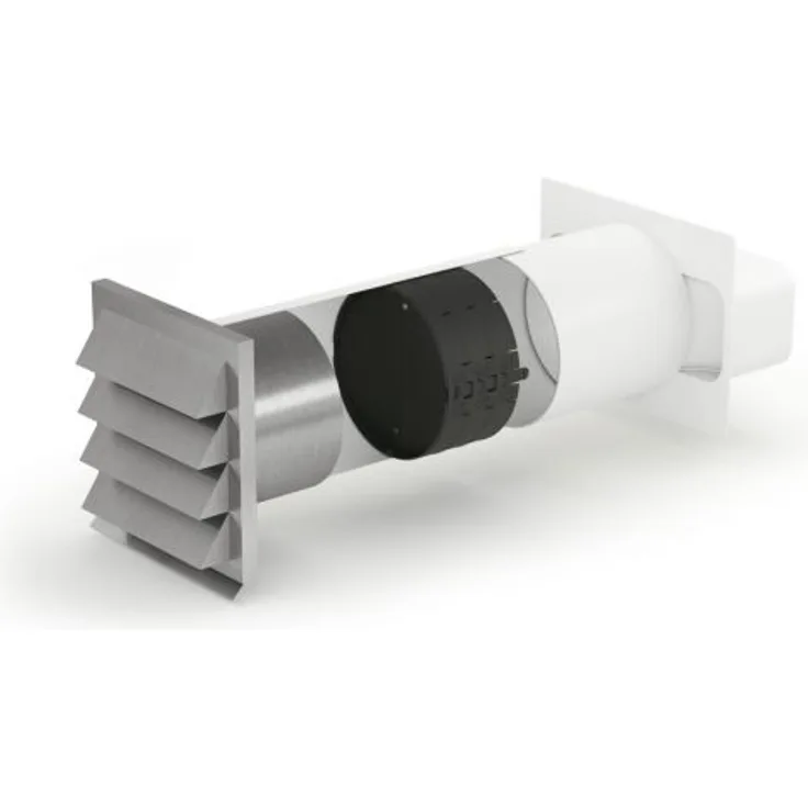 E-Jal flow 150 Mauerkasten inkl. THERMOBOX, weiß, Edelstahl