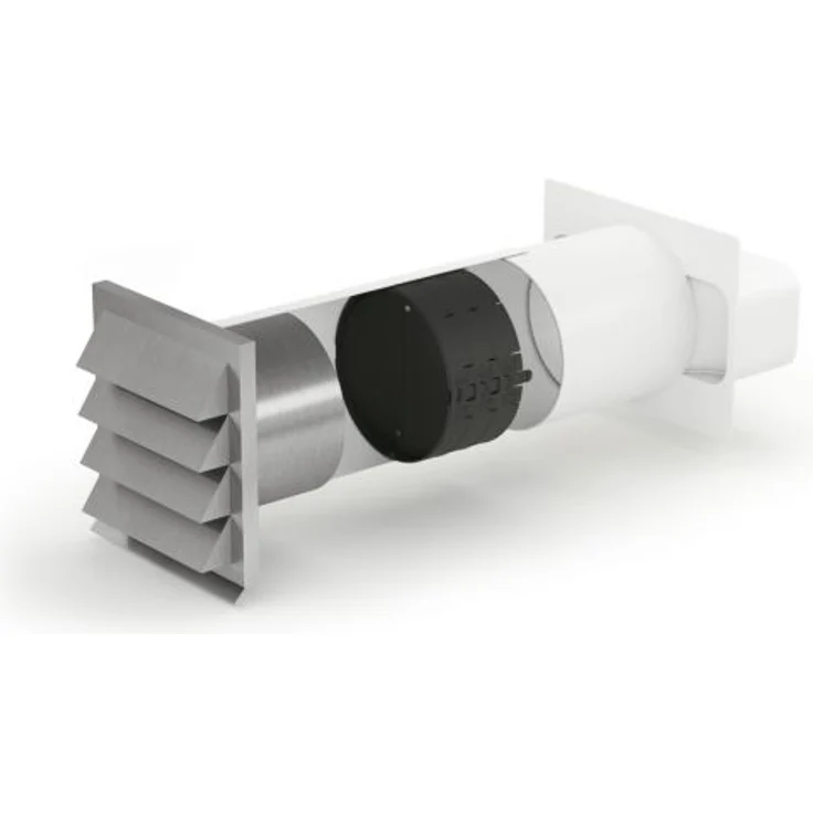 E-Jal flow 150 Mauerkasten inkl. THERMOBOX, weiß, Edelstahl