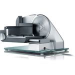 Graef Classic C22 Twin Allesschneider, 170W, Wellenschliff-Edelstahl, Vollmetall, 20 mm Schnittbreite, 170mm Wellenschliffmesser, silber