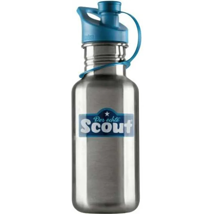Scout Zubehör Trinkflasche Edelstahl 0,5 Liter blau