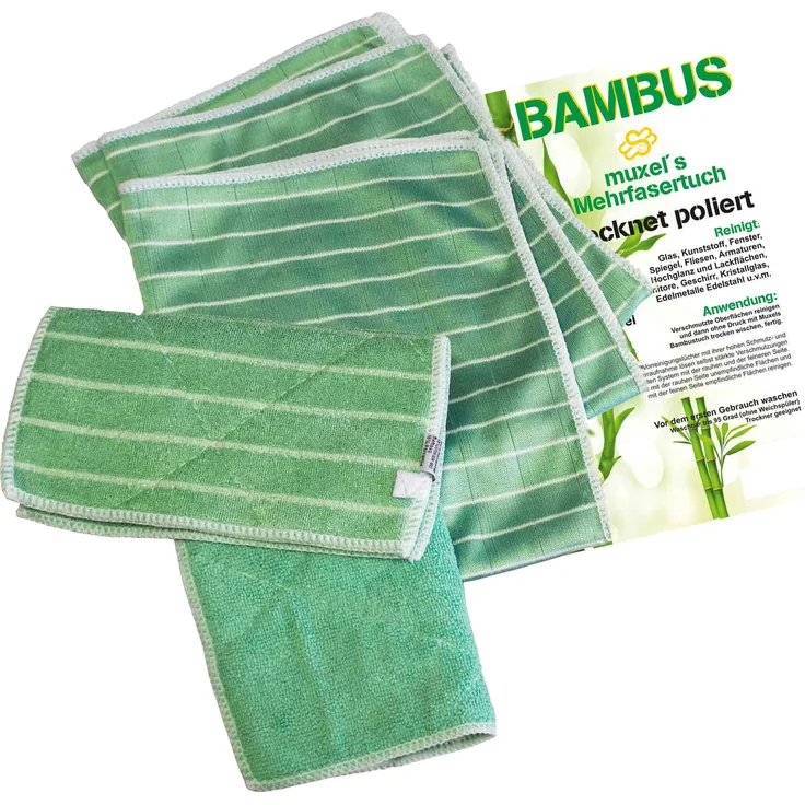 Muxel Reinigung Bambus Tuch Set