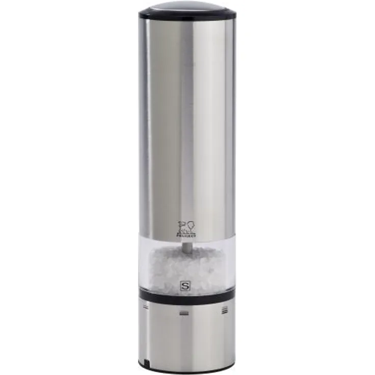 Peugeot 27179 Salzmühle Elis Sense elektrisch 20 cm mit LED,Edelstahl