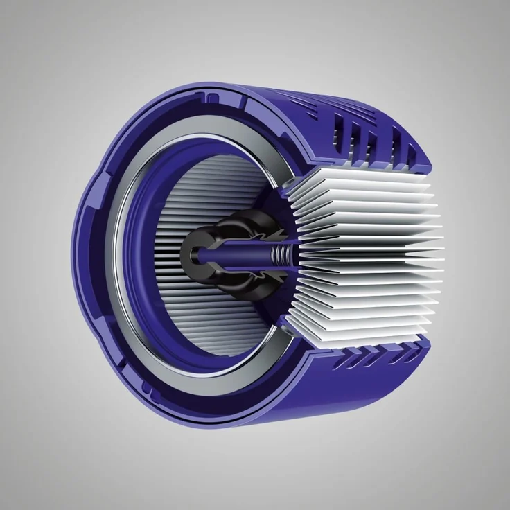 Dyson V8 Absolute 2017 Handstaubsauger, 40 min Laufzeit, Elektrobürsten mit Direktantrieb und Softwalze  – Bild 6