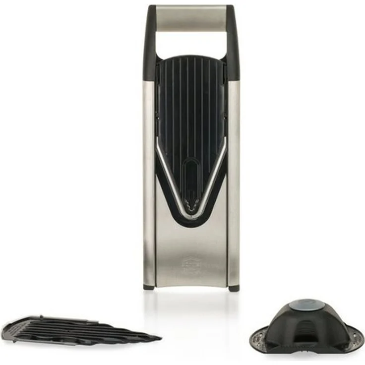 Börner Gemüsehobel V6 ExclusiveLine Basis Set, Kunststoff, nur zum Schneiden von Scheiben – Bild 1
