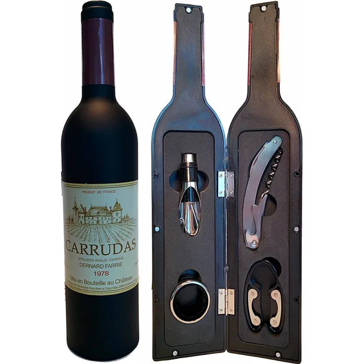 Wein-Zubehör 5tlg H33cm Material: Edelstahl