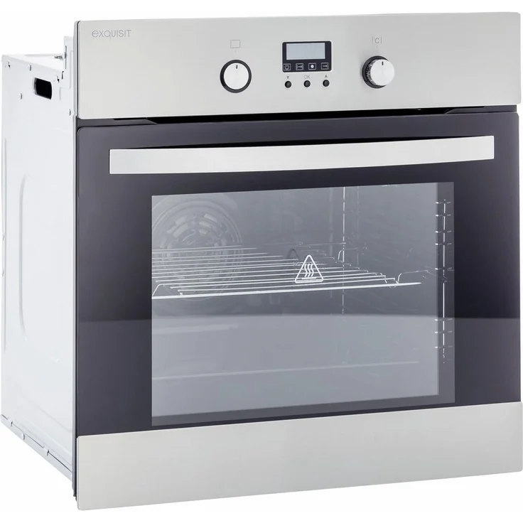 Exquisit EBE65-1H, Backofen, A, Einbau, Elektrisch, Volumen 56 l, Breite 59,5 cm, Selbstreinigung nein, Ober-Unterhitze (konventionell), Umluft, Heißluft – Bild 4