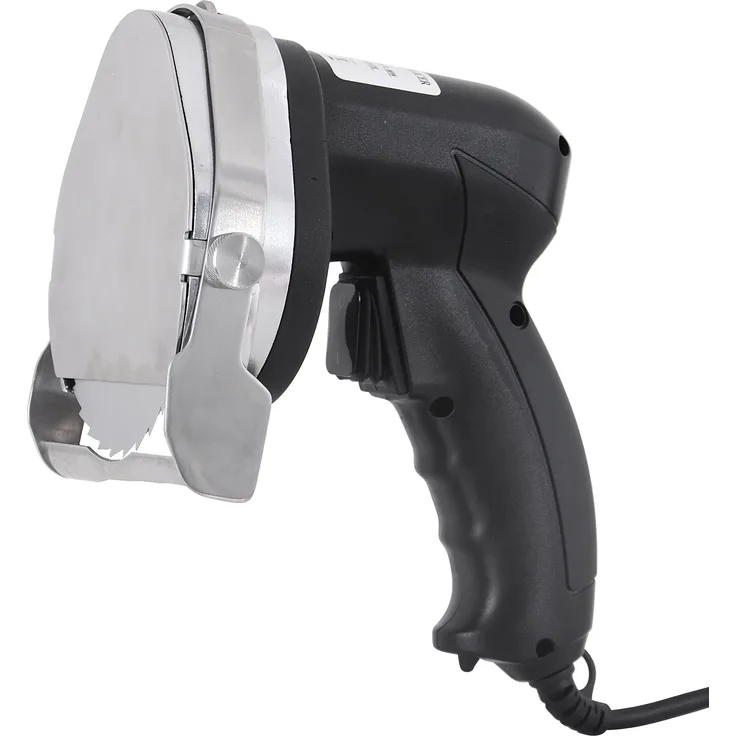 Saro 418-1020 ED 100 elektrisches Profi Schneidemesser für Döner und Gyros, Schwarz