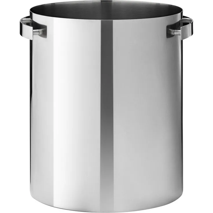 Stelton Sektkühler, le, Stahl, Silber, 21 x 22 x 19 cm