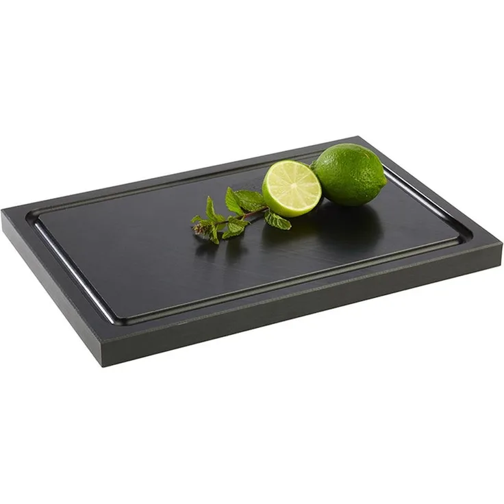 APS 93306 BAR Kunststoff-Schneidebrett mit Non-Slip Brett, 30 x 20 x 2 cm