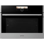 Gorenje BCM 598 S18X, Backofen mit Mikrowelle, Einbau, Volumen 110 l, Breite 59,5 cm, Selbstreinigung ja, AquaClean-Reinigung