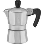 Aeternum 4522 Allegra Espressokocher für 3 Tassen, Silber