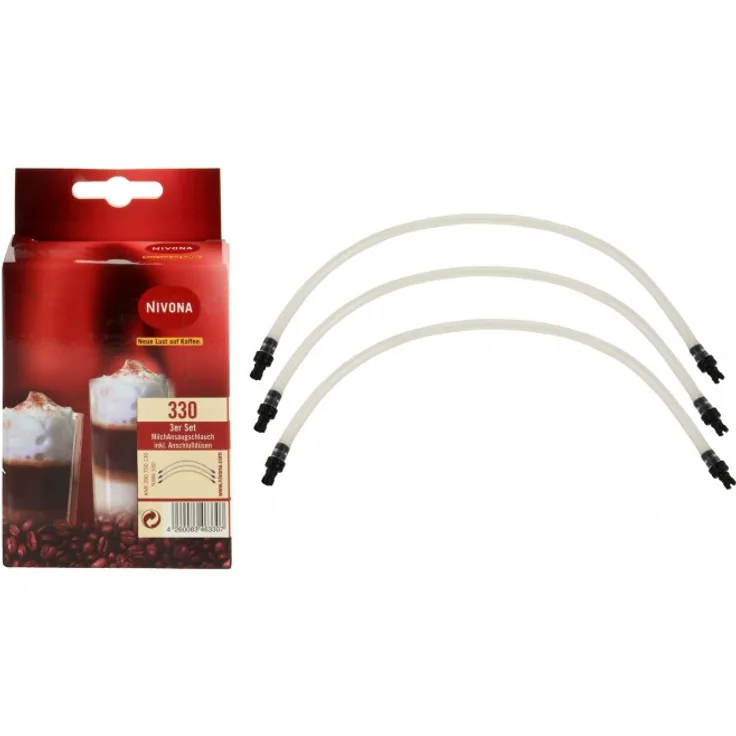 Nivona Ersatzschläuche für Kaffeemaschine, transparent