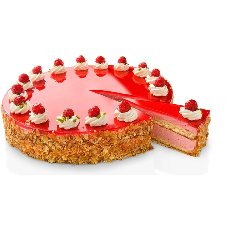 Zenker Springform mit Transporthaube Durchmesser 28 cm DELUXE, Backform mit emailliertem Flachboden und Tragehaube, runde Kuchenform für saftigen Kuchen to go (Frabe: Schwarz metallic), Menge: 1 Stück – Bild 7