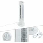 Turmventilator Standventilator Säulenventilator 50 W - weiß - Arebos