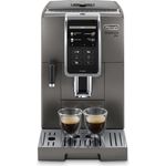 De'Longhi Dinamica Plus ECAM 370.95.T Kaffeevollautomat mit Milchsystem und integriertem Mahlwerk, Cappuccino und Espresso auf Knopfdruck, 3,5 Zoll TFT Touchscreen Farbdisplay und App-Steuerung, titan