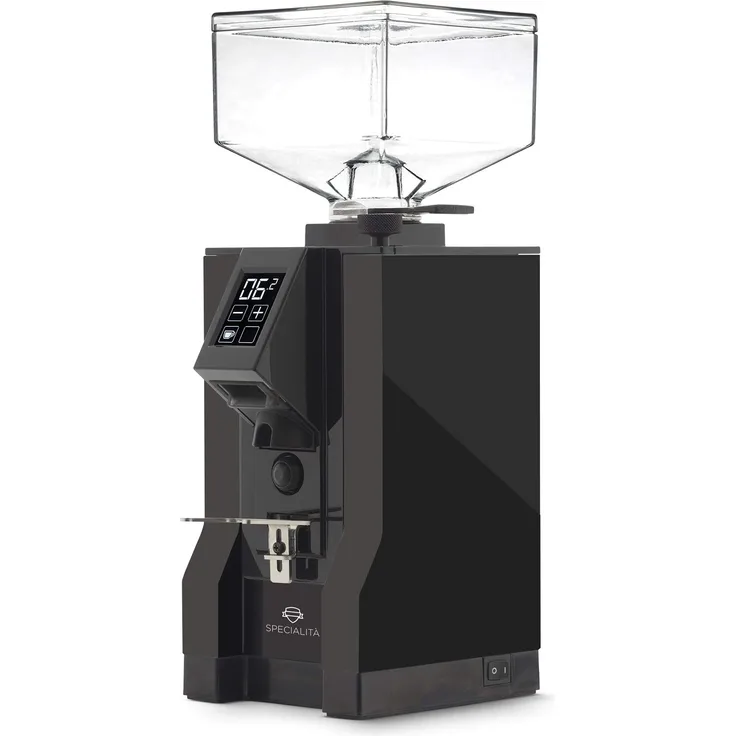 Eureka New Mignon Specialità Espressomühle 55mm Scheibenmahlwerk 2er Digitaltimer schwarz 15BL