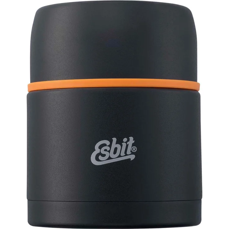 Esbit Thermobehälter Edelstahl Isolierbehälter BPA-Frei Schwarz 500ml warme & kalte Speisen, Lunch – Bild 1