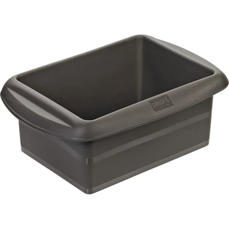 Lurch FlexiForm Kastenform, Brotbackform aus 100% BPA-freiem Platin-Silikon, 14,5 x 10,5 cm, Braun