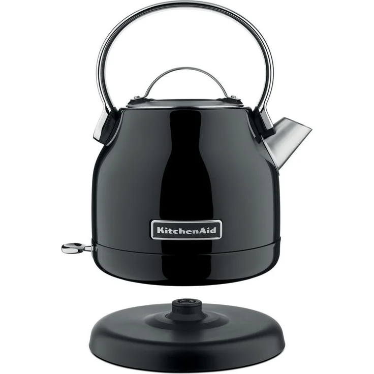 KitchenAid 5KEK1222EOB Edelstahl-Wasserkocher, 2200W, 1,25 L, Abschaltautomatik, Trockengehschutz, Kontrollleuchte, onyx-schwarz – Bild 2
