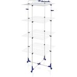 Leifheit Standtrockner Tower 450 Boden blau, weiß – Wäsche-Trockner 1 Stück (S))