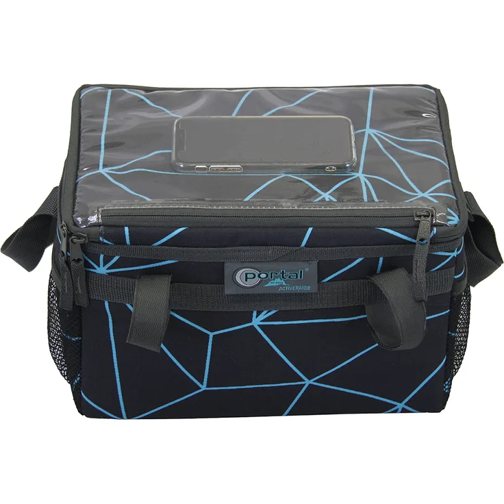 Portal Aspen Active - passive Kühltasche 30x20x20 cm, 12L Kühlbox mit Schultergurt, Eistasche mit Seitentaschen, Thermotasche für Camping und Outdoor, Picknick-Tasche fürs Fahrrad oder Auto 