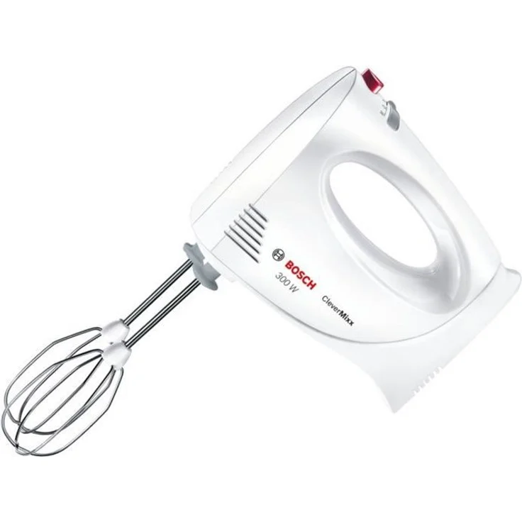 Bosch MFQ3010 Handrührer 300W, 2 Geschwindigkeitsstufen, weiß – Bild 3