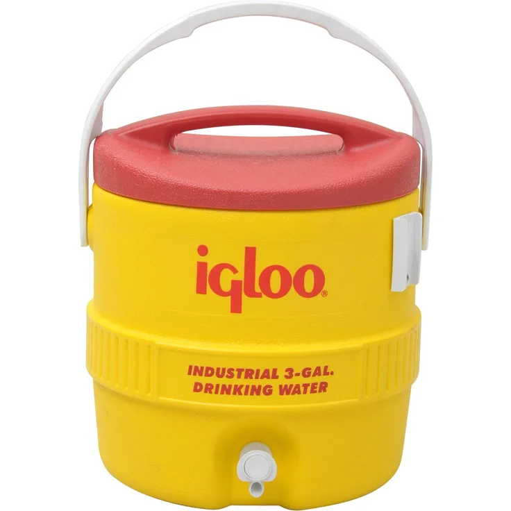 Igloo Getränkebehälter, passive Kühlbox, Polypropylene, gelb