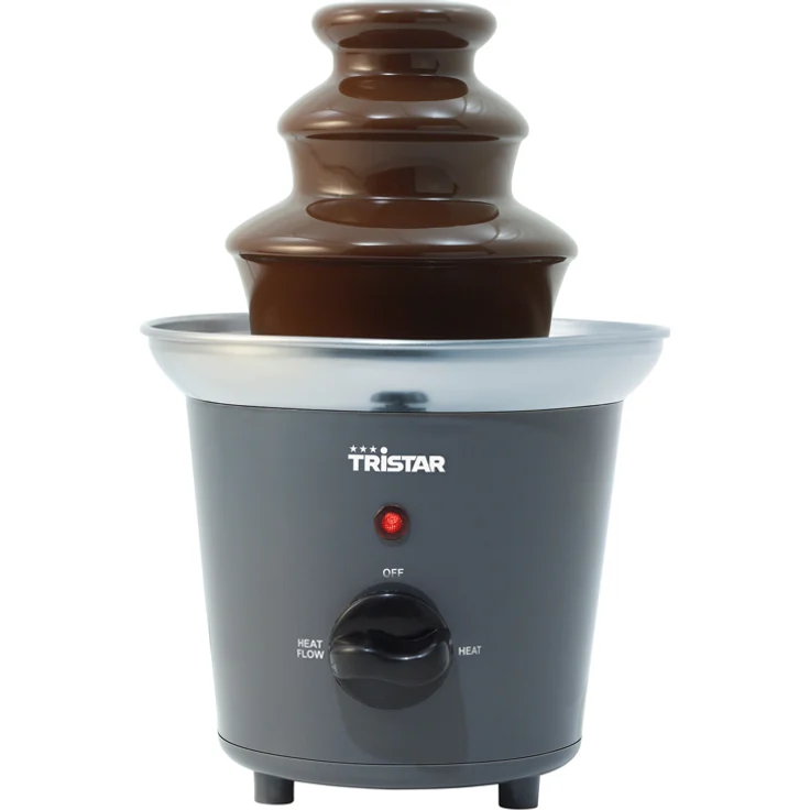 Tristar Edelstahl Schokobrunnen- Schokofondue - mit Warmhaltefunktion-32 Watt Leistung, CF-1603  – Bild 2