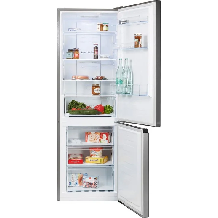 Hisense RB372N4AC2 E Kühl-Gefrierkombination, freistehend, silber, LED, Breite 59.5 cm – Bild 2