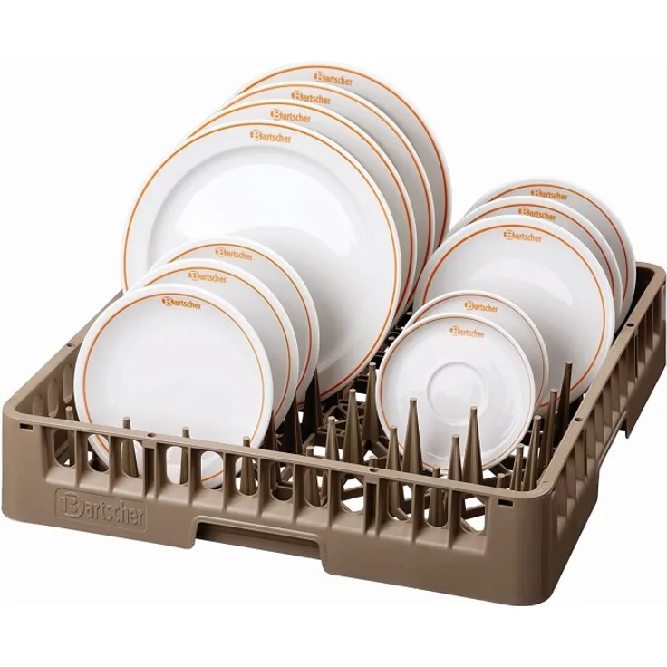 Bartscher 5303 Tellerkorb braun