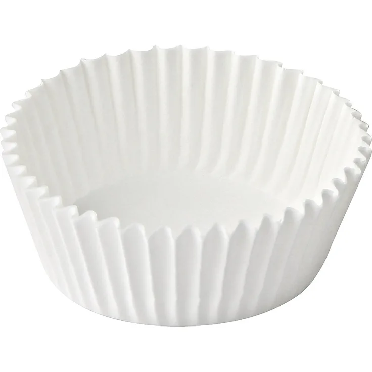 Dr. Oetker Papier-Backförmchen Ø 5 cm, weiße Muffinförmchen aus Papier, Förmchen für Cupcakes, Muffins und Pudding - hitzebeständig bis 220 °C (Menge: 150 Stück)