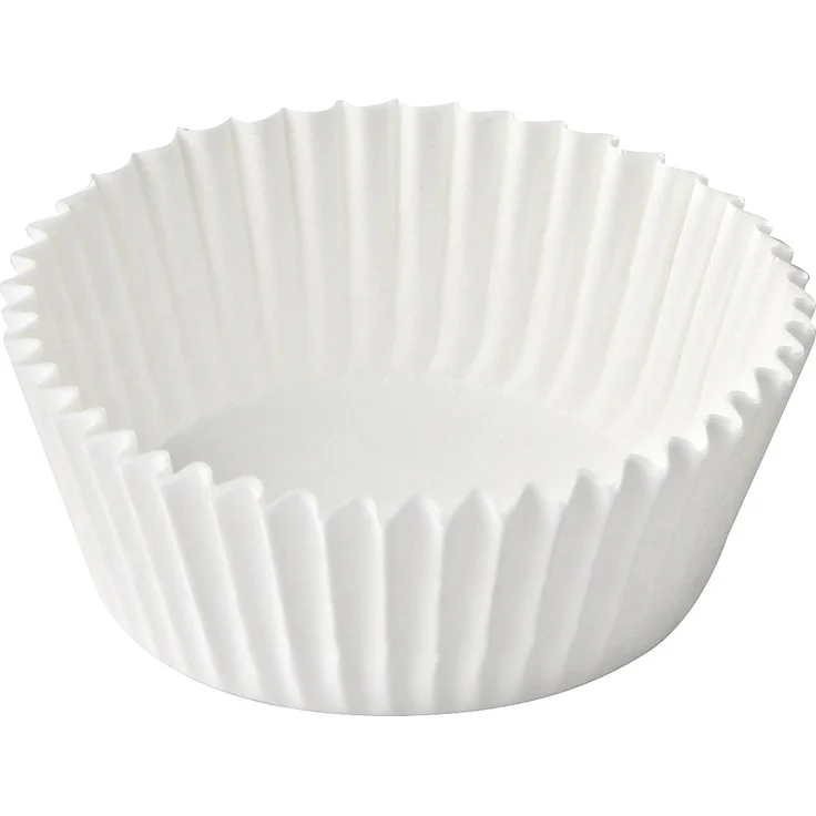 Dr. Oetker Papier-Backförmchen Ø 5 cm, weiße Muffinförmchen aus Papier, Förmchen für Cupcakes, Muffins und Pudding - hitzebeständig bis 220 °C (Menge: 150 Stück) – Bild 1