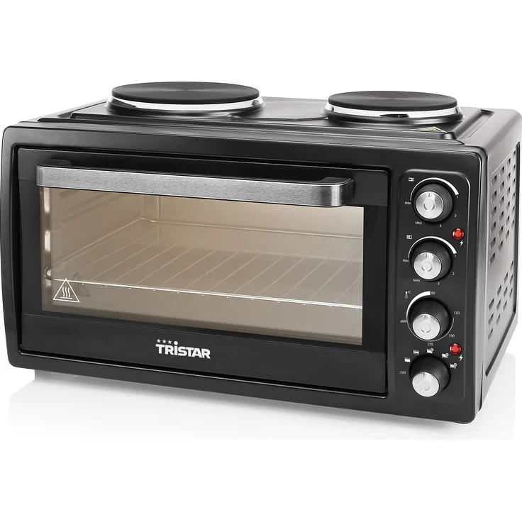 Tristar OV-1443 Umluftofen mit Zwei Kochplatten-Inhalt 38 L-3100 Watt – Bild 1
