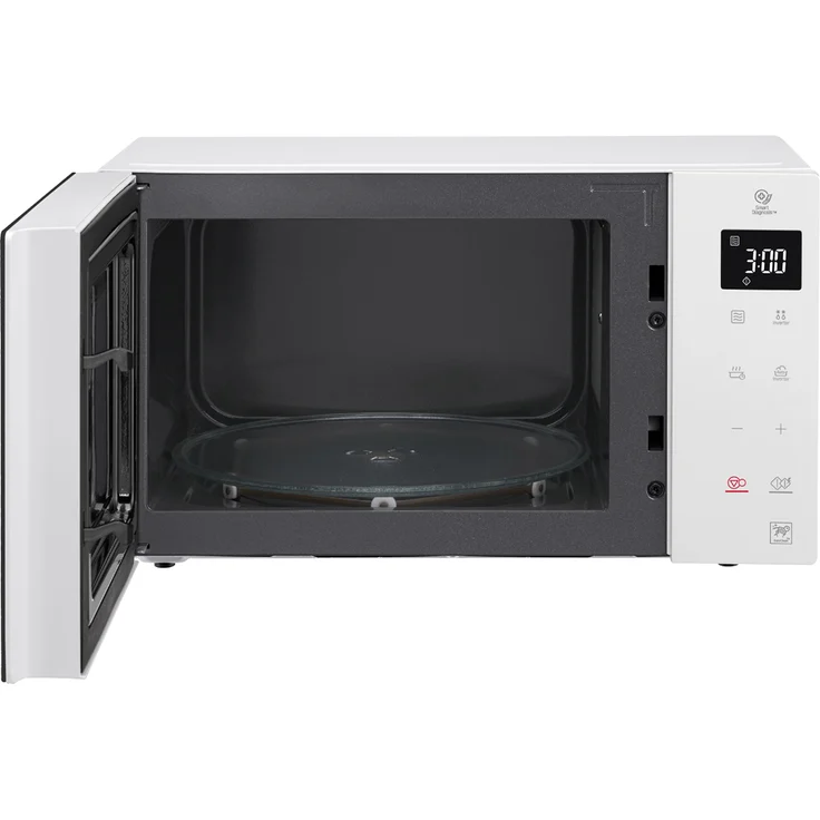 LG MS23NECBW Mikrowelle, Standgerät, 23 Liter Garraum, 1000 Watt, Auftauen, schwarz, weiß – Bild 5