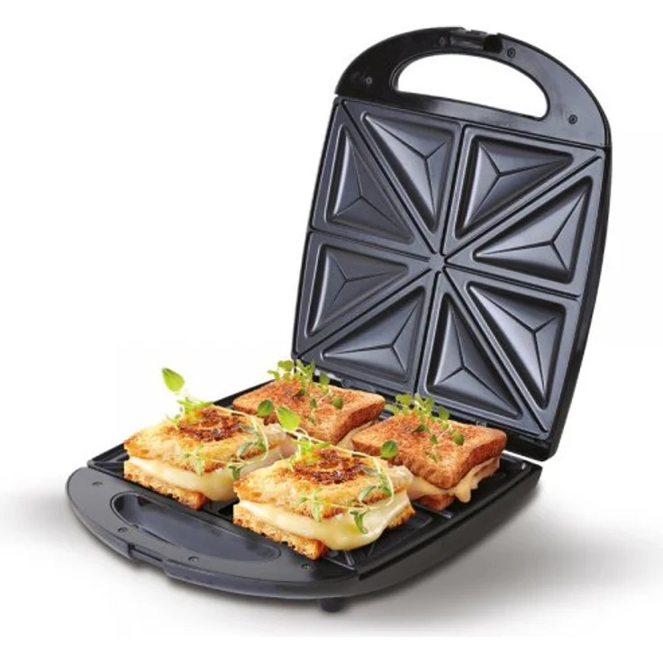 Camry CR 3023 Sandwichtoaster für 4-Toast-Scheiben,1100 Watt, Kontrollleuchte – Bild 3