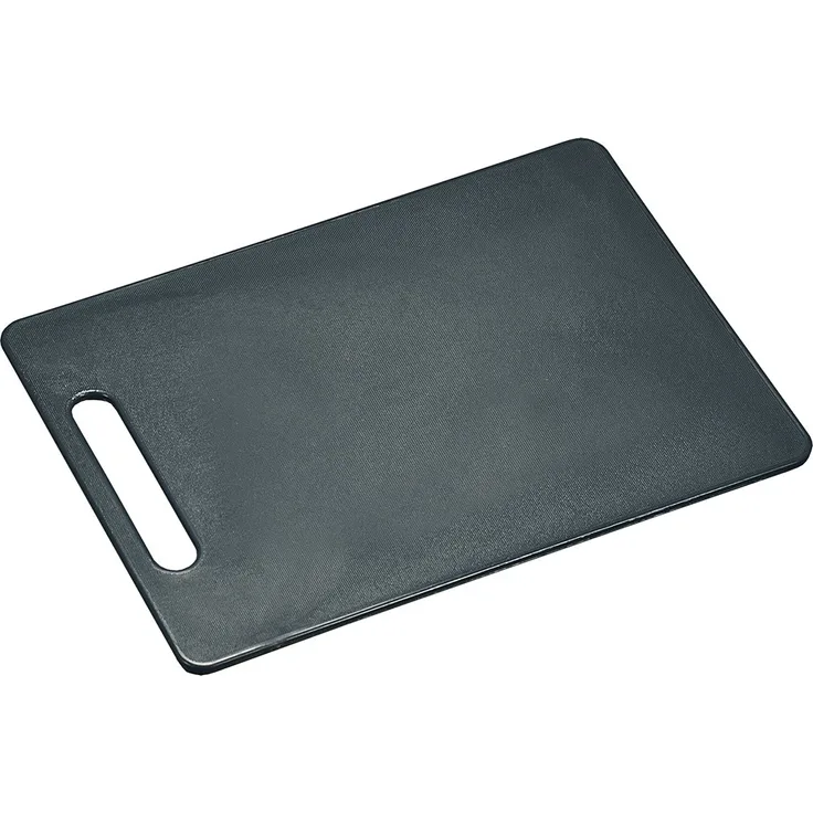 Kesper Schneidebrett aus PE-Kunststoff in grau, 34 x 24 x 0.6 cm