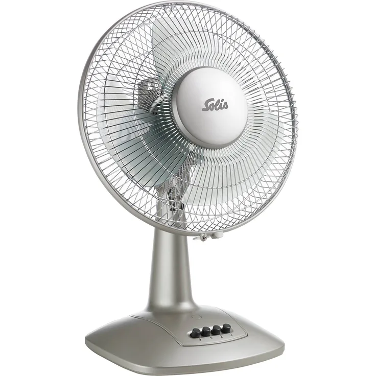 Solis Tischventilator mit Schwenkautomatik, 3 Geschwindigkeitsstufen, Typ 746