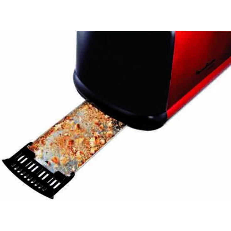 Moulinex LT261D Toaster Subito, rot metallic,Rot, Schwarz – Bild 5