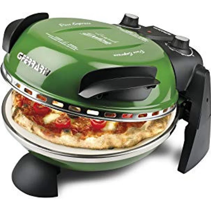 G3Ferrari G 1000603 Delizia Green EVO Pizzamaker, 1200W, Timer, grün – Bild 1