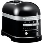 KitchenAid Artisan 5KMT2204EOB  Doppelschlitztoaster, 1250W, 7 Bräunungsstufen, onyx schwarz