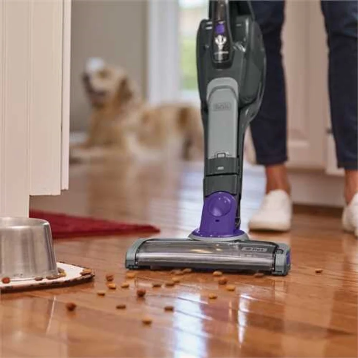 Black + Decker SVJ520BFSP Handstaubsauger, 25 min Akkubetrieb, Zyklon-Technologie, Tierhaare – Bild 7