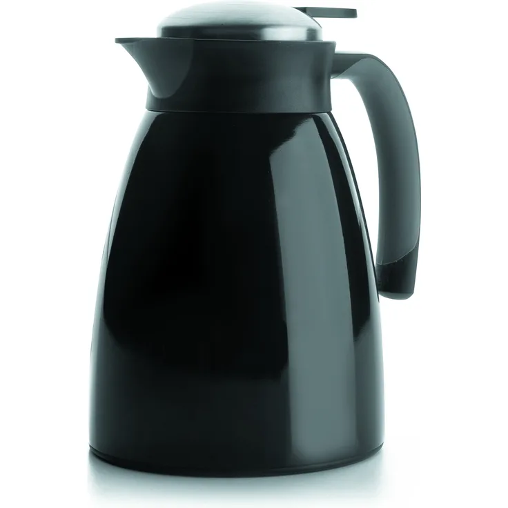 LACOR SCHWARZ Thermo KRUG DIE 1 L, Edelstahl, Black, 16 x 16 x 21 cm