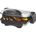 ROMMELSBACHER Multi Grill KG 1600 ? flexible Höhenverstellung, komplett aufklappbar, stufenlos regelbar, herausnehmbare, antihaftbeschichtete Grillplatten je 29,5 x 22 cm, Fettablauf, 1600 Watt