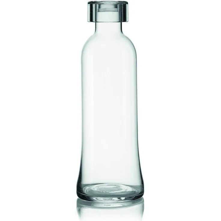 Guzzini Glasflasche 1L.100 Icons, Ø9,5 x h27 cm transparent