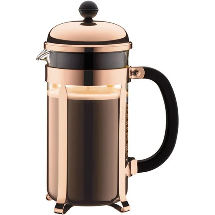 Bodum 1928-18 Chambord Kaffeebereiter, 1,0 L, 34 oz - Kupfer – Bild 1